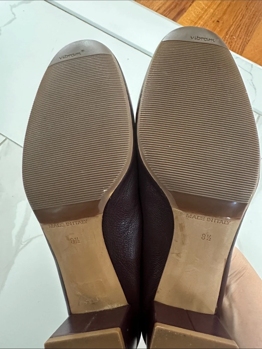 Everlane Day Heel Oxblood 8.5 Leather